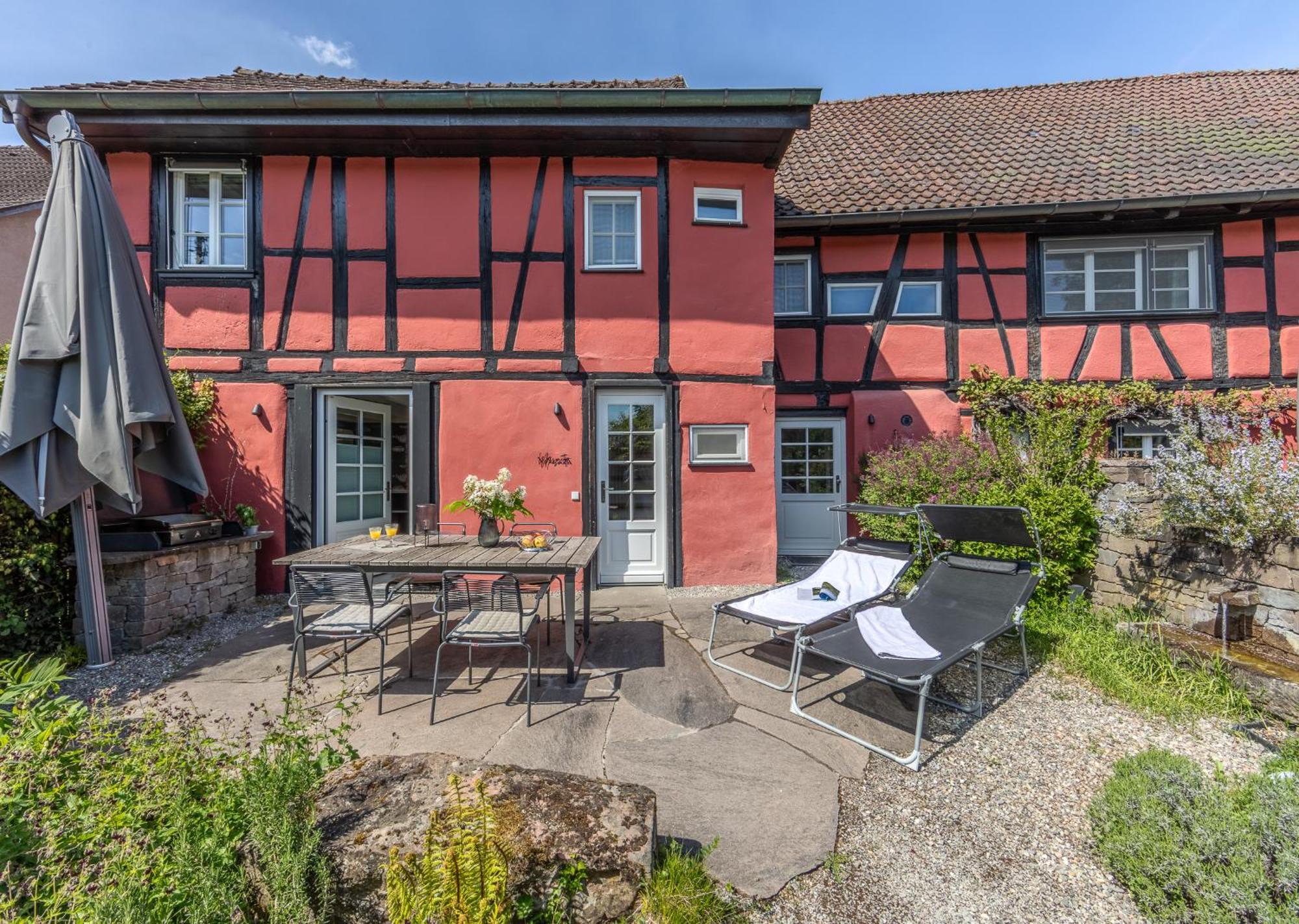 Ferienhaus Oberstaader Fewo Maisonette Энинген Экстерьер фото